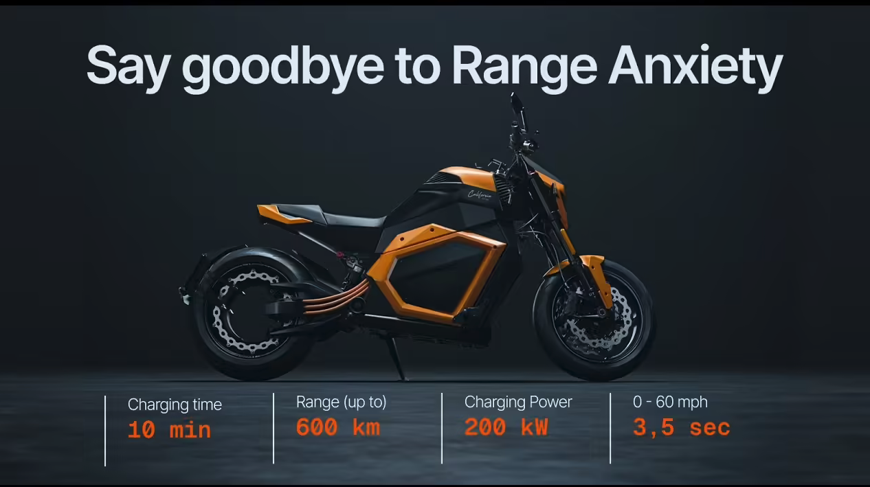 全球首款全固态电池量产电动摩托亮相CES 2026！5分钟快充、续航600公里